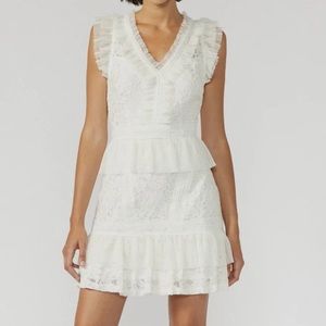 ISO Adelyn Rae Deven dress in white in size small-medium